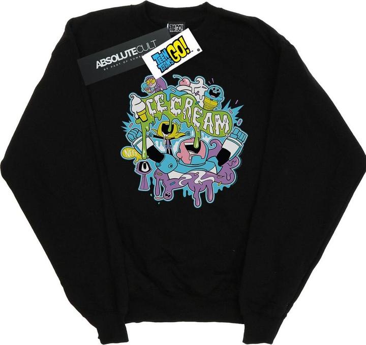 Produktbild Teen Titans Go Ice Cream Sweatshirt Mädchen (140, 146)