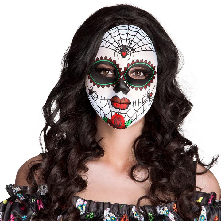 Immagine prodotto Boland Maschera Mrs Day Of The Dead: Dia De Los Muertos Half Mask