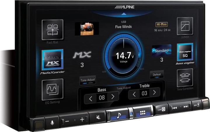 Alpine iLX-705D (Apple Carplay, Android Auto)