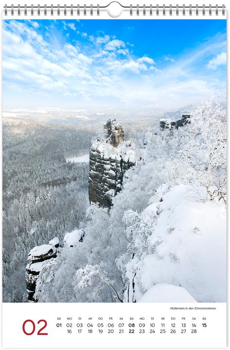 Actual product image Kalender Dresden und Schsische Schweiz 2026 (20 x 30 cm, German)