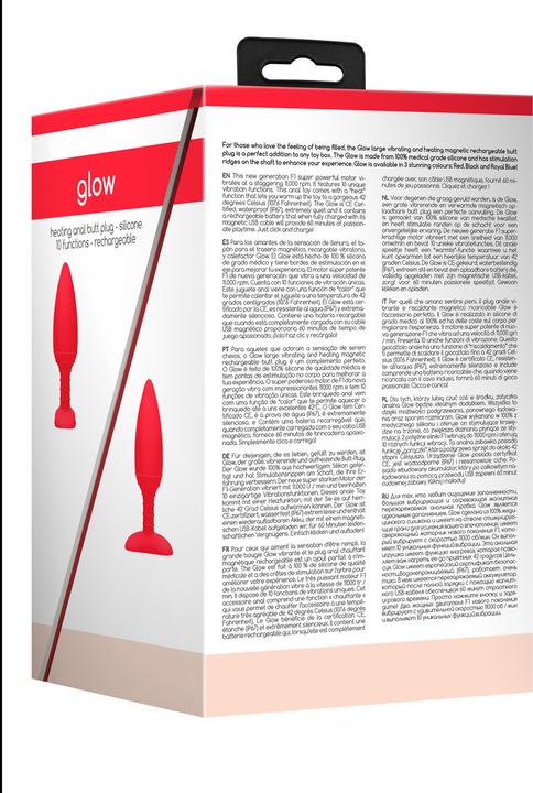 Image du produit Doc Johnson Bouchon anal chauffant - Glow