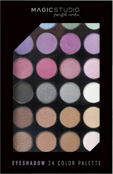 Actual product image IDC Institute EYESHADOW PALETTE 24 colours 20 g (multicolour)