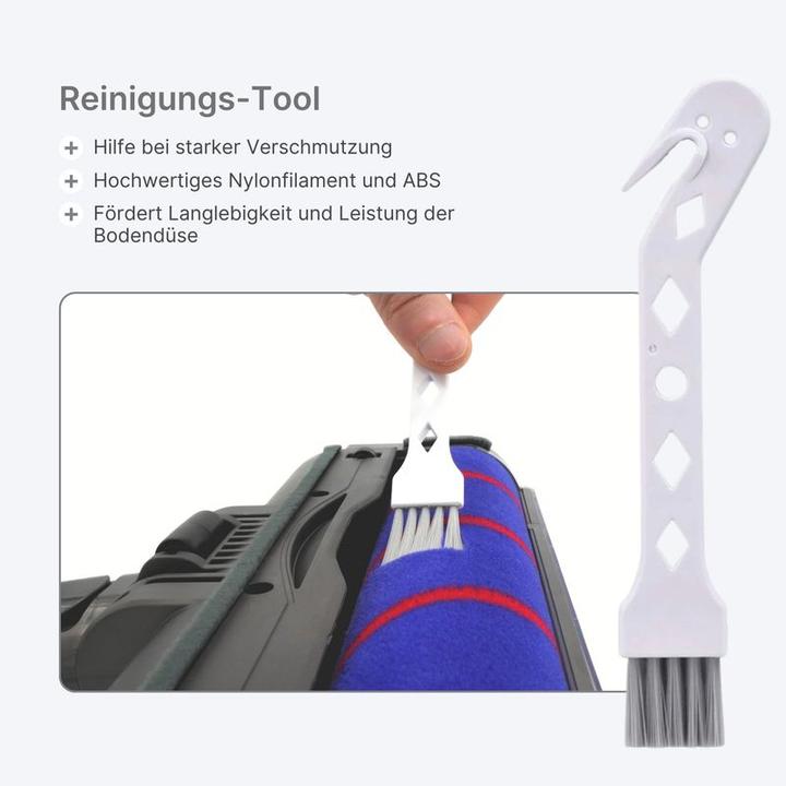Produktbild Hermex Alternative Bodendüse Dyson V7 V8 V10 V11 V12 V15 Staubsaugerbürste