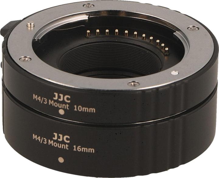 Actual product image JJC Set macro extension ring 10/16mm for MFT mount Micro M4/3