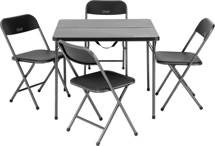 Coleman Camping Table mit Stühlen (Set 4 Personen) - zusammenklappbar - mit Antibakterien -LE -Besch