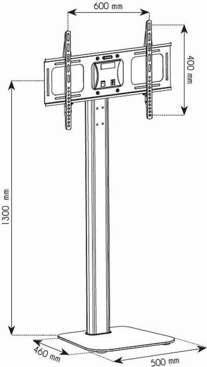 Produktbild Techly ICA-TR11 (70", 50 kg)