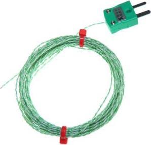 Produktbild Rs Pro PTFE Thermoelement Typ K, Ø 1/0.2mm x 3m -75°C  +260°C