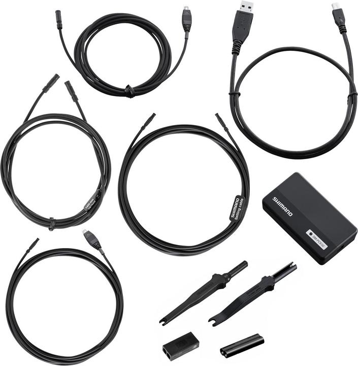 Produktbild Shimano Diagnosegerät Set SM-PCE02 Di2 (SM-PCE02,EW-SD50,EW-SD300,EW-JC304,TL-E