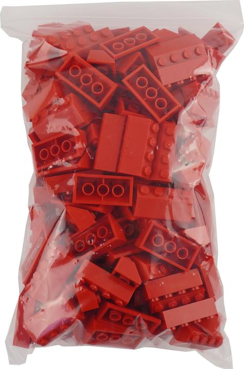 Image du produit LEGO 2x4 tuiles rouges - 50 pièces - Rouge 3037 NOUVEAU (3037, LEGO Accessoires)