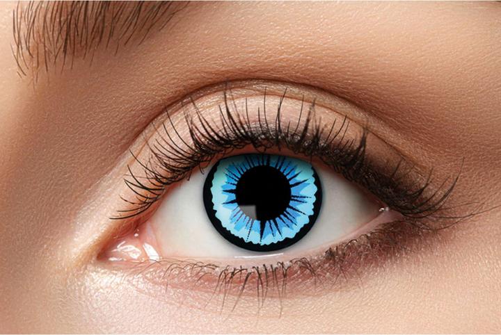 Image du produit Eyecatcher Engelsblau Kontaktlinsen Wochenlinsen (Bleu)