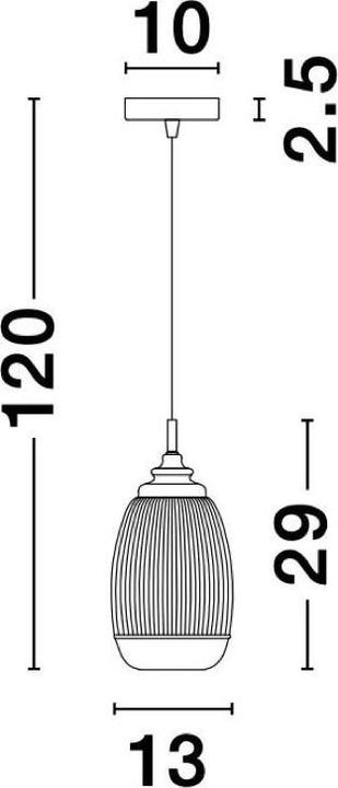 Image du produit Nova Luce Lune (E14)