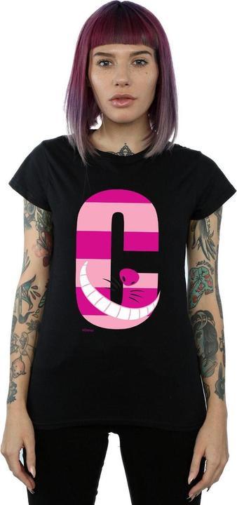 Actual product image Disney Womens/Ladies Alphabet A Is For Alice Cotton T-Shirt (XXL)