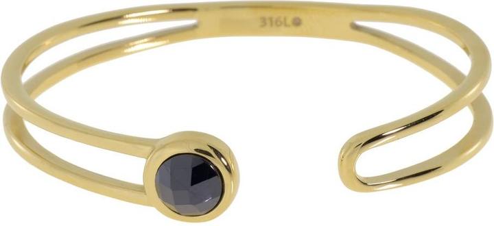 Bijouteria Armlet (Stainless steel, Gold plating (gold-plated), Zirconia)