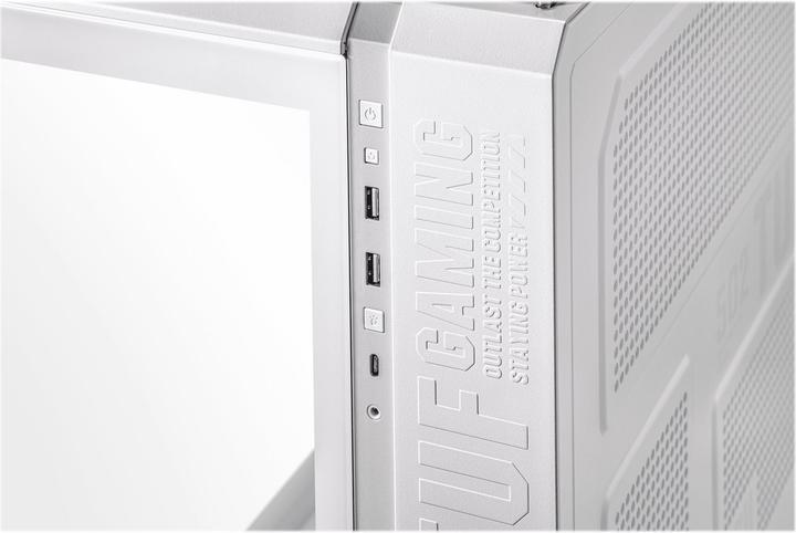 Immagine prodotto ASUS Case TUF GT502 Gaming Edizione Bianca (mATX, Mini-ITX, ATX)