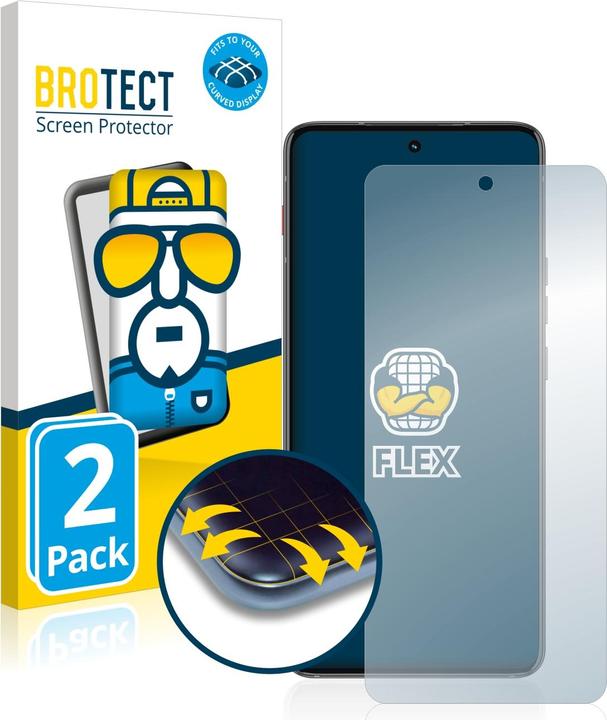 Produktbild BROTECT Full-Cover Displayschutz (2 Stück, Motorola ThinkPhone)