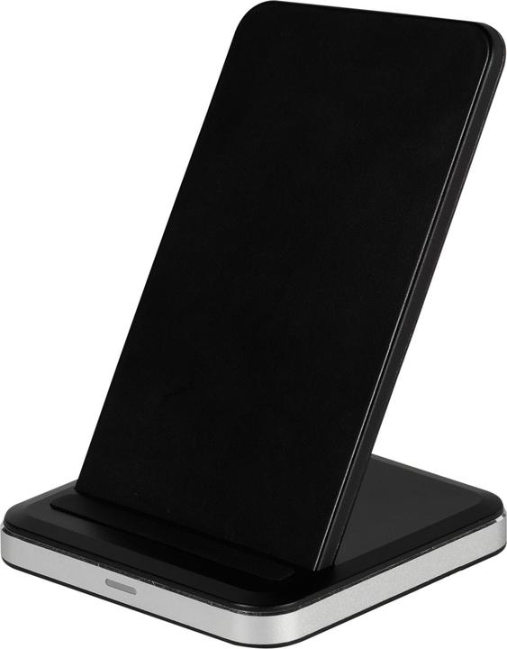 Actual product image Vivanco Inductive QI charging stand, ALU, 10W, micro USB charging cable included (10 W)
