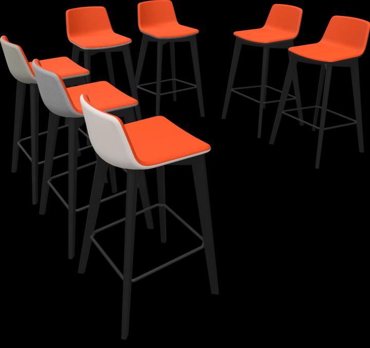 Immagine prodotto Narbutas Sgabello da bar Twist & Sit