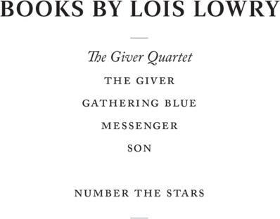 Nährwerte und Zutaten The Giver (Englisch, Lois Lowry, 2017)