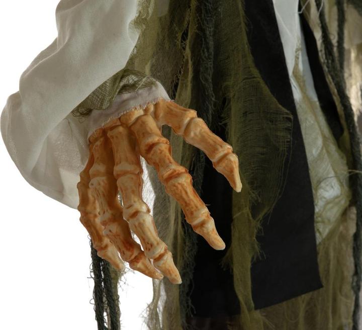 Actual product image Europalms Halloween figure pumpkin man, animated, 170cm