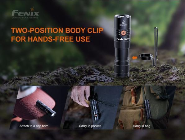 Actual product image Fenix PD25R (9.20 cm, 800 lm)