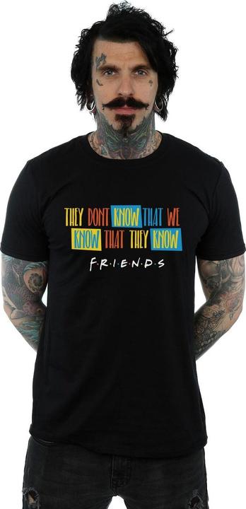 Produktbild Friends They Don't Know Script TShirt (XL)