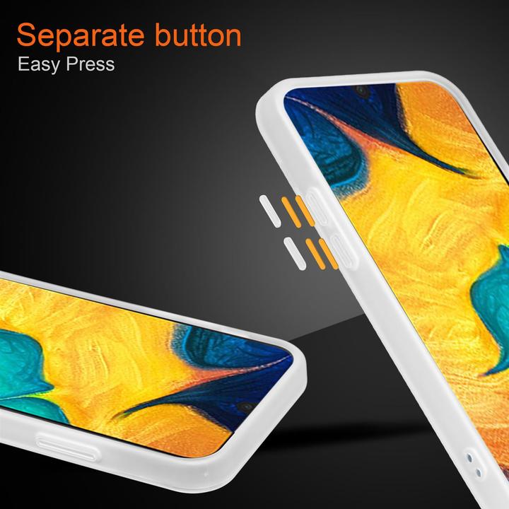 Produktbild Cadorabo Hybrid Matt Cover (TCL A30, Samsung Galaxy M10s, Samsung Galaxy A20)