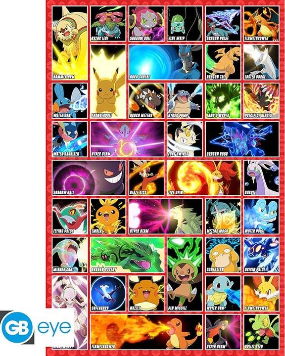 Produktbild GB Eye Pokemon - Vignetten (91.5 x 61 cm)