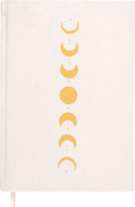Something Different Notizbuch Mondphasen Samt A5 (A5, Liniert)