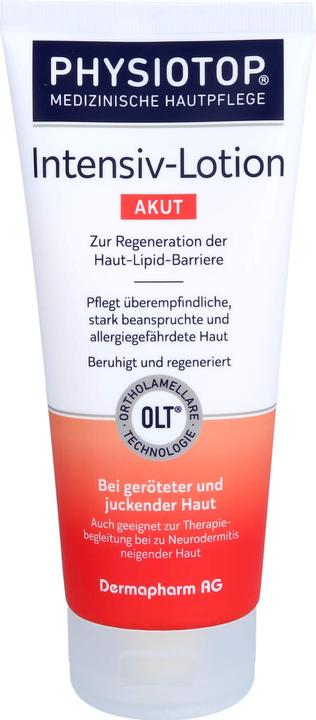 Image du produit Dr Seidel Physiotop Lotion intensive aiguë pour peaux rouges et prurigineuses, 200 ml de lotion (Crème pour le corps, 200 ml)