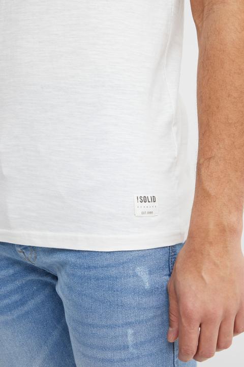 Immagine prodotto Solid Florian T-Shirt Con Disegno Maglietta A Manica Corta Da Uomo Con Girocollo In Cotone 100% (L)