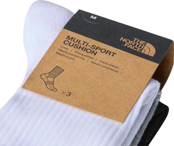 Produktbild North Face Multi Sport Cush Crew Socks 3-Pack (S)