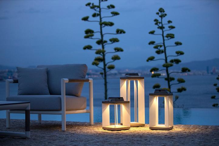 Immagine prodotto Les Jardins Lanterna solare Teckalu Modello Medio 500 lumen (1 x)