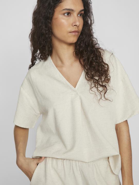 Image du produit Vila Haut décolleté en V avec manches courtes (38)