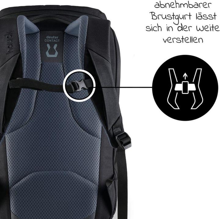 Actual product image Hauck Pack N Walk Black