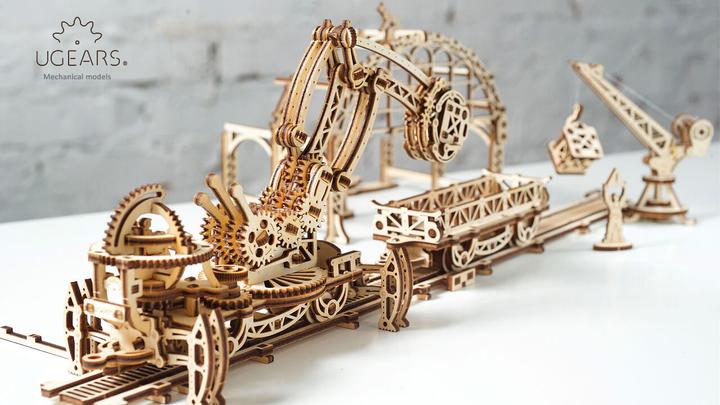 Actual product image Ugears Train Transshipment point