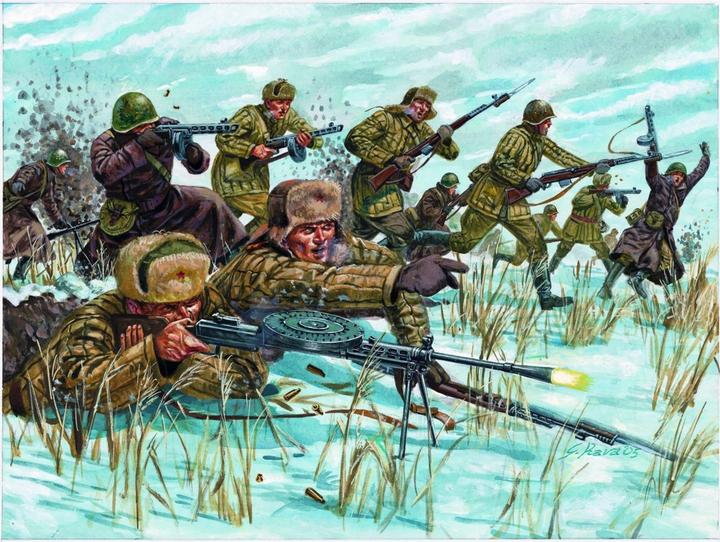 Produktbild Italeri Russian Inf.Winter Uniform