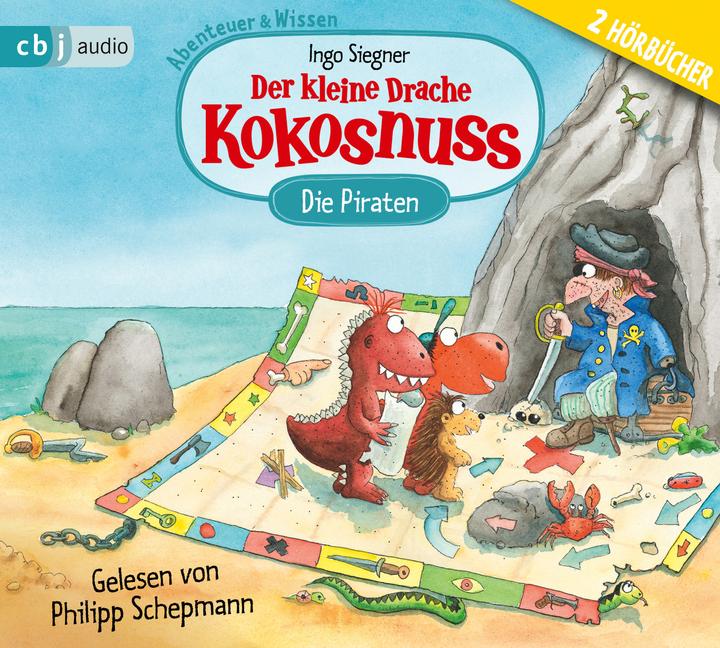 Actual product image The Little Dragon Coconut - Adventure & Knowledge Piratesque (Ingo Siegner, Philipp Schepmann, German)