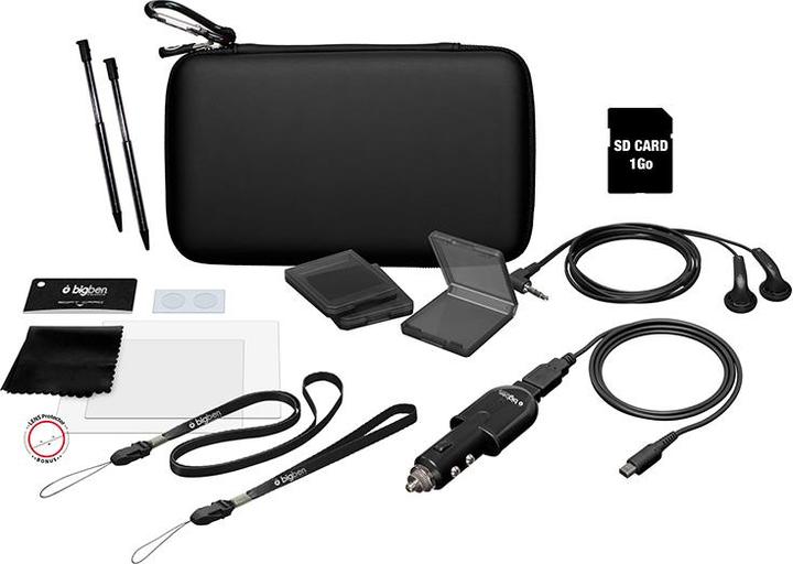 Image du produit Bigben Pack - Natural - noir, 3DS (3DS)