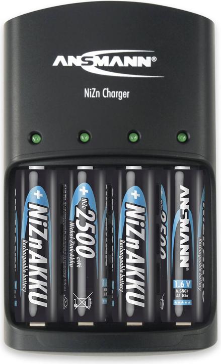 Immagine prodotto Ansmann Caricabatterie NiZn (1 pz., AAA, Caricabatterie senza batteria)