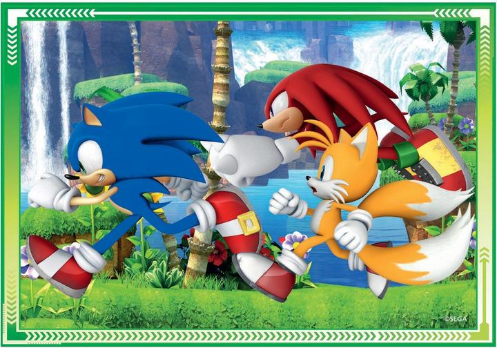 Immagine prodotto Clementoni Puzzle Sonic, 4in1 (24 pezzi)