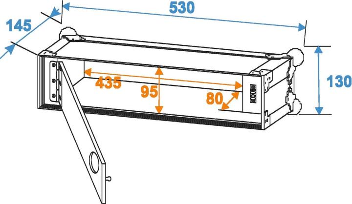 Produktbild Roadinger Transportbox (Mikrofon)