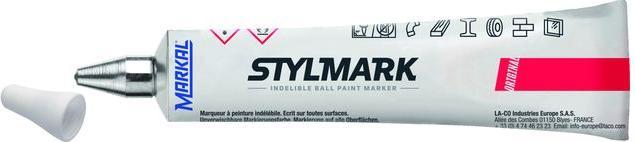Produktbild Stylmark Tubenschreiber (Weiss, 3 mm, 1 x)