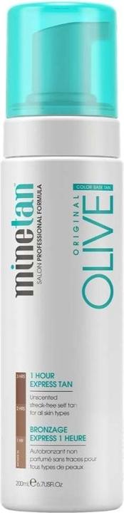 Minetan Olive Self Tan Foam (Selbstbräunungsschaum, 200 ml)