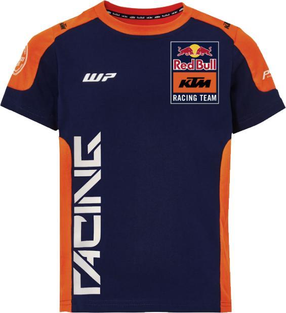 Red Bull Racing RED BULL KTM REPLICA TEAM Kinder T-Shirt blau-orange 128 (128)