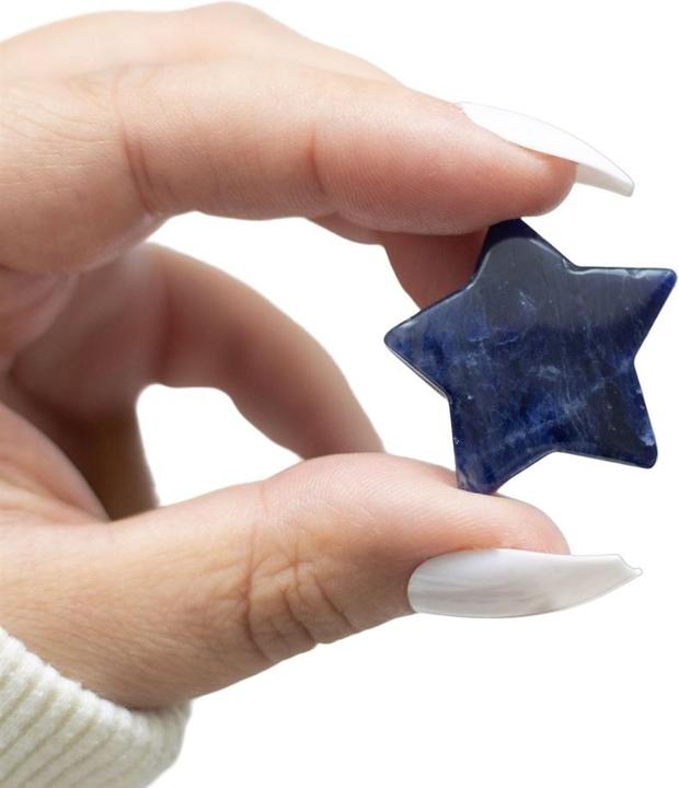 Immagine prodotto Something Different Lucky Stars Sodalite Cristallo Borsa con Coulisse