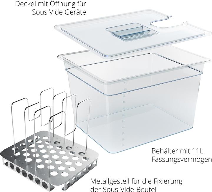 Produktbild La Vague SOUS-CHEF Sous Vide Container Set