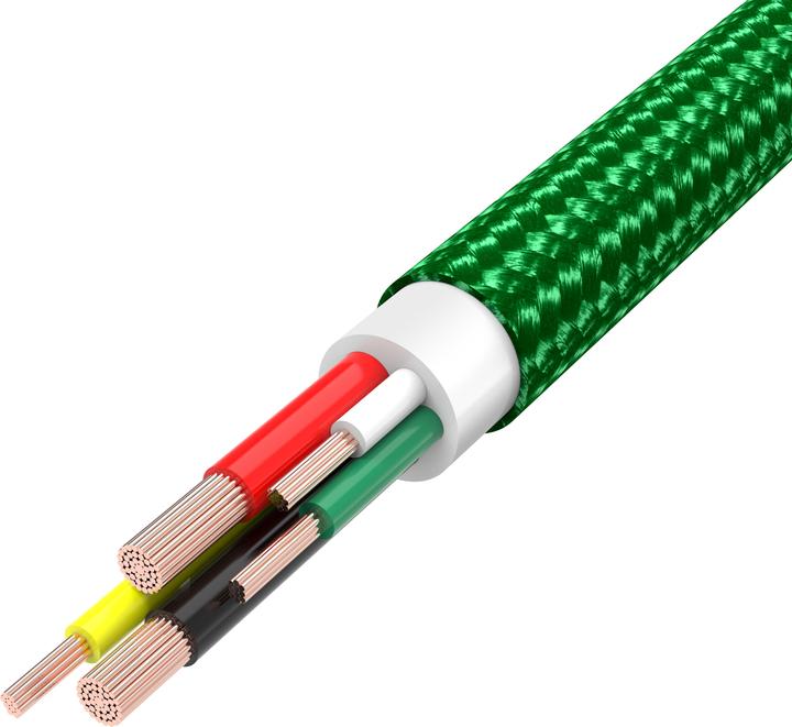 Produktbild PhoneLook Ladekabel USB-C auf USB-C Nylon (1.50 m)