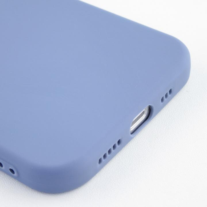 Actual product image PhoneLook Cover Silicone Mat Heart lavender (Apple iPhone 12 Pro Max)