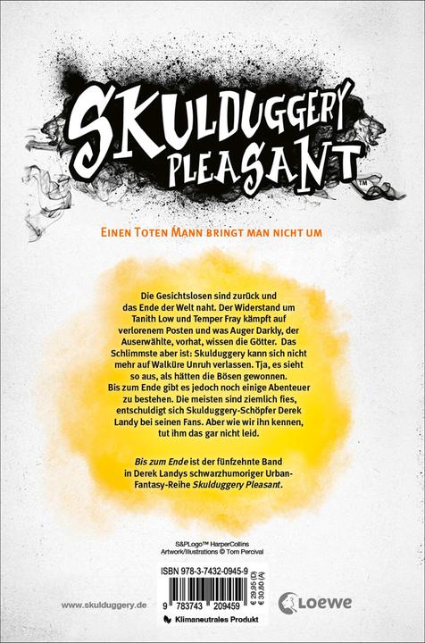 Immagine prodotto Skulduggery Pleasant (Band 15) - Bis zum Ende (Tedesco, Derek Landy., Heinrich Koop, Franca Fritz, Libri Loewe per ragazzi, 2022)