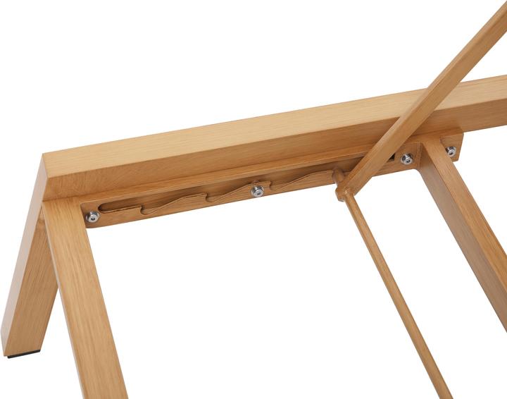 Produktbild Axi Logan Gartenliege Holzoptik und Anthrazit (193 cm)